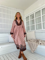 Boheme Lace Midi Dress - Seraphina