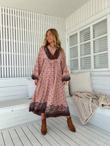 Boheme Lace Midi Dress - Seraphina