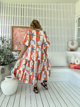 Ria Midi Dress -Long Island