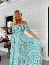 Claudette Maxi Dress - Watermelon Sugar