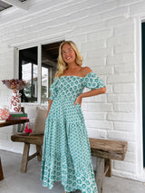 Claudette Maxi Dress - Watermelon Sugar