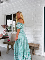 Claudette Maxi Dress - Watermelon Sugar