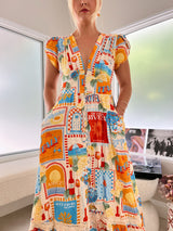 Tabitha Maxi Dress - Sun Lounger
