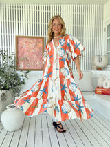 Ria Midi Dress -Long Island