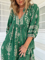 Boheme Midi Dress - Kiva