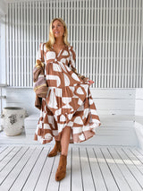 Eve Midi Dress - Boston