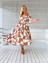 Eve Midi Dress - Boston