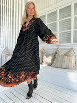 Boheme Midi Dress - Emmery