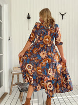 Eve Midi Dress - Tierra