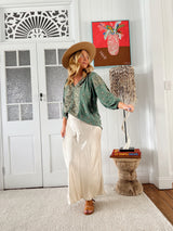 Montie Blouse - Viridian