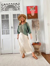 Montie Blouse - Viridian