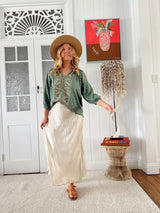 Montie Blouse - Viridian