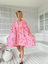 Adela Dress - Wild Berry