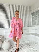 Adela Dress - Wild Berry