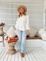 Rhiannon Linen Shirt - Wild Hearts