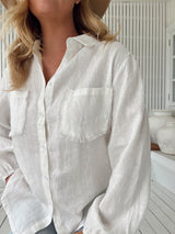 Rhiannon Linen Shirt - Wild Hearts