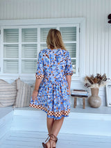 Isabella Mini Dress - Wild Orchid