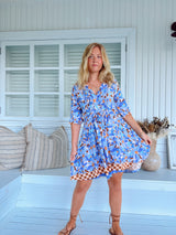 Isabella Mini Dress - Wild Orchid