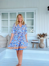 Isabella Mini Dress - Wild Orchid