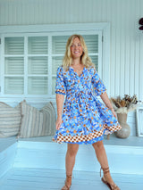 Isabella Mini Dress - Wild Orchid