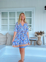 Isabella Mini Dress - Wild Orchid