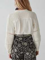 Angela Blouse - Meringe Cream - Maison Hotel
