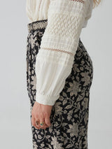 Angela Blouse - Meringe Cream - Maison Hotel