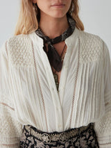 Angela Blouse - Meringe Cream - Maison Hotel