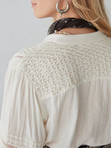Angela Blouse - Meringe Cream - Maison Hotel