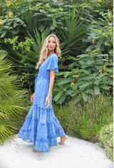Lolana Maxi Dress - Azure Sky