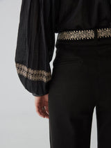 Tina Blouse - Madurai Charcoal - Maison Hotel