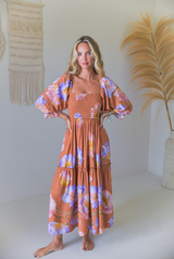 Tulli Midi Dress - Amara Bloom