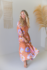 Tulli Midi Dress - Amara Bloom