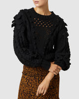 Savanna Knit Sweater - Black ~ MOS the label