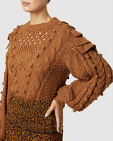 Savanna Knit Sweater - Butterscotch ~MOS the label