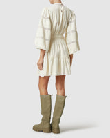 Loom Mini Dress- Unbleached ~ MOS the label