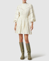 Loom Mini Dress- Unbleached ~ MOS the label