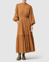 Loom Maxi Dress- Butterscotch ~ MOS the label