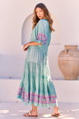 Woods Maxi Dress - Lover Birds