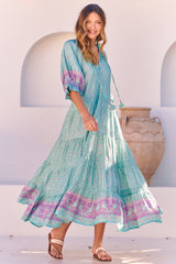 Woods Maxi Dress - Lover Birds