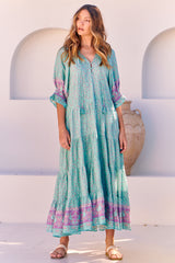 Woods Maxi Dress - Lover Birds