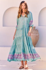 Woods Maxi Dress - Lover Birds