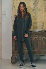 Around The Clock Jogger - Charcoal