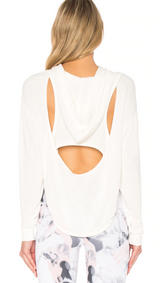 Back Into It Hoodie - White