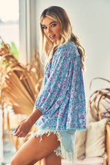 Rue Top - Blue Avalon