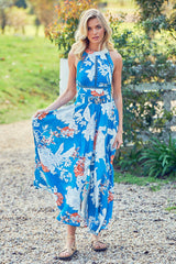 Endless Summer Maxi Dress - Blue Iris