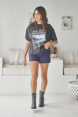 Tyler Navy Denim Shorts