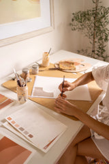 Another Cup of Coffee A4 Print - Golden Hour by Claire Mobbs