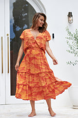 Leya Maxi Skirt - Desert Dreaming