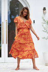 Leya Maxi Skirt - Desert Dreaming